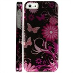 Blomster+Sommerfugle iPhone 5 Cover